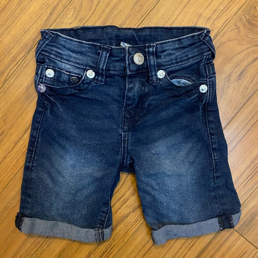 True Religion Toddler Jean Shorts 3T